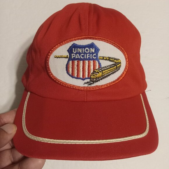 Union Pacific VTG Snapback Hat/Cap Made in USA OSFA - Picture 1 of 8